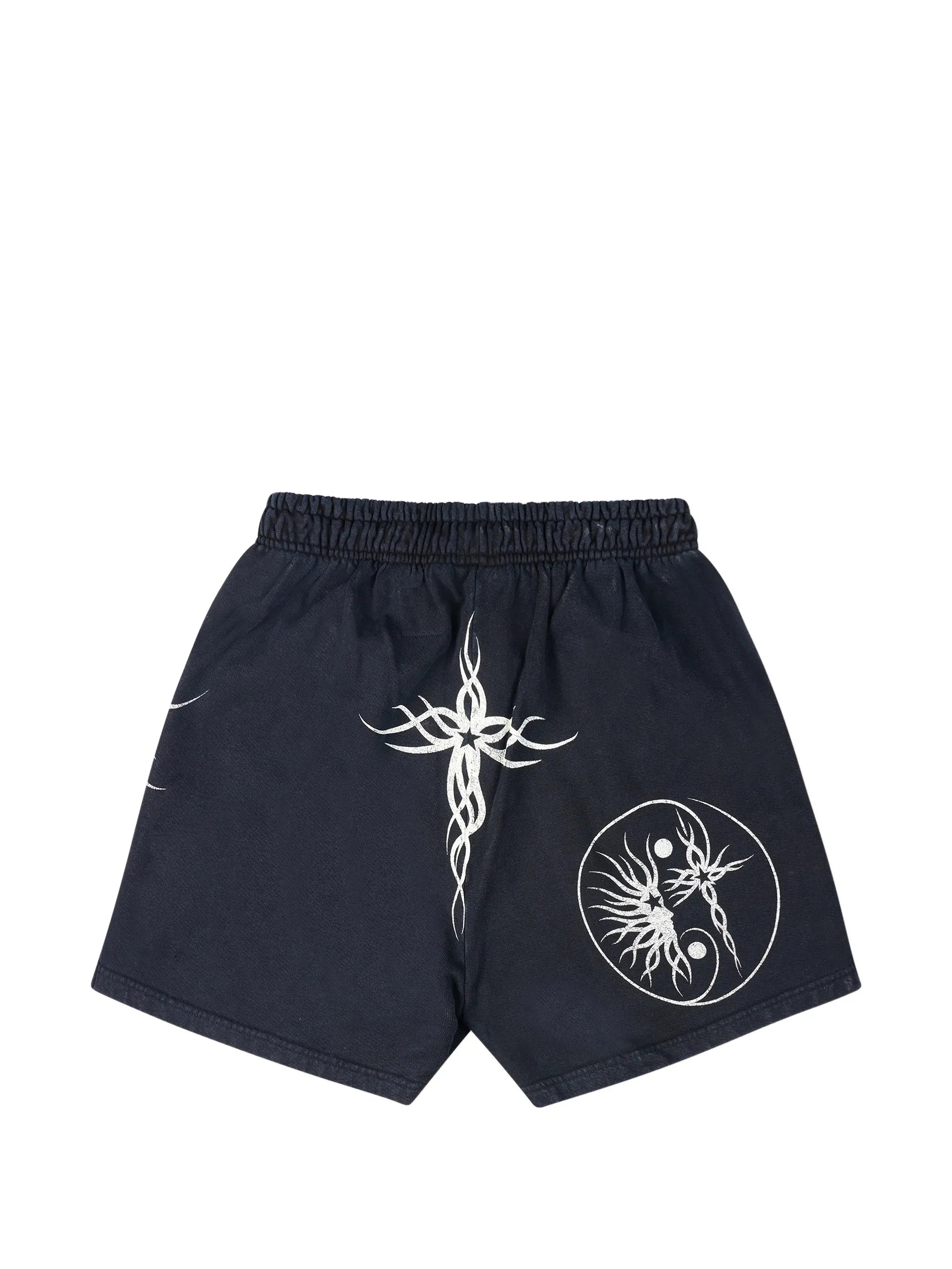 HELLSTAR Flame Yang shorts