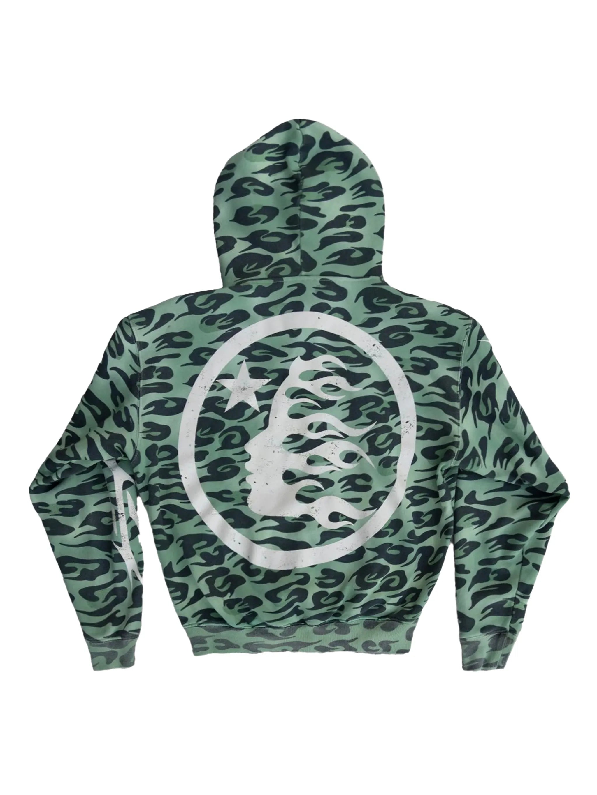 HELLSTAR zip-up hoodie