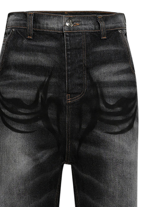 HELLSTAR button-fastening jeans