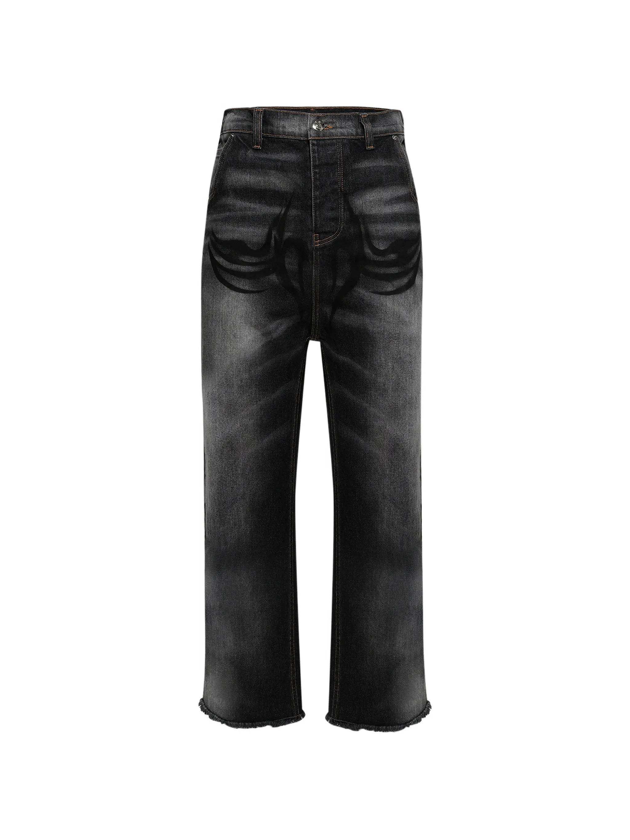 HELLSTAR button-fastening jeans