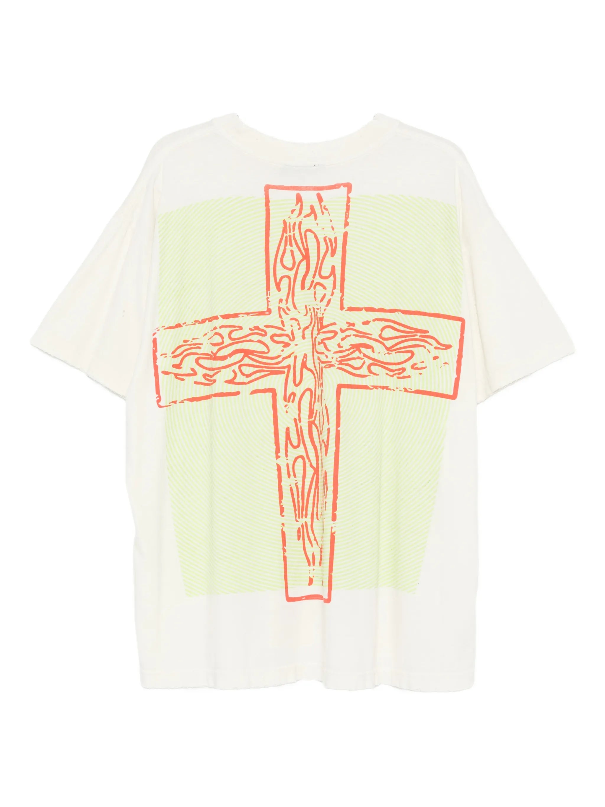 HELLSTAR distressed graphic-print T-shirt