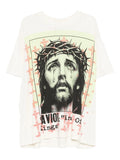 HELLSTAR distressed graphic-print T-shirt