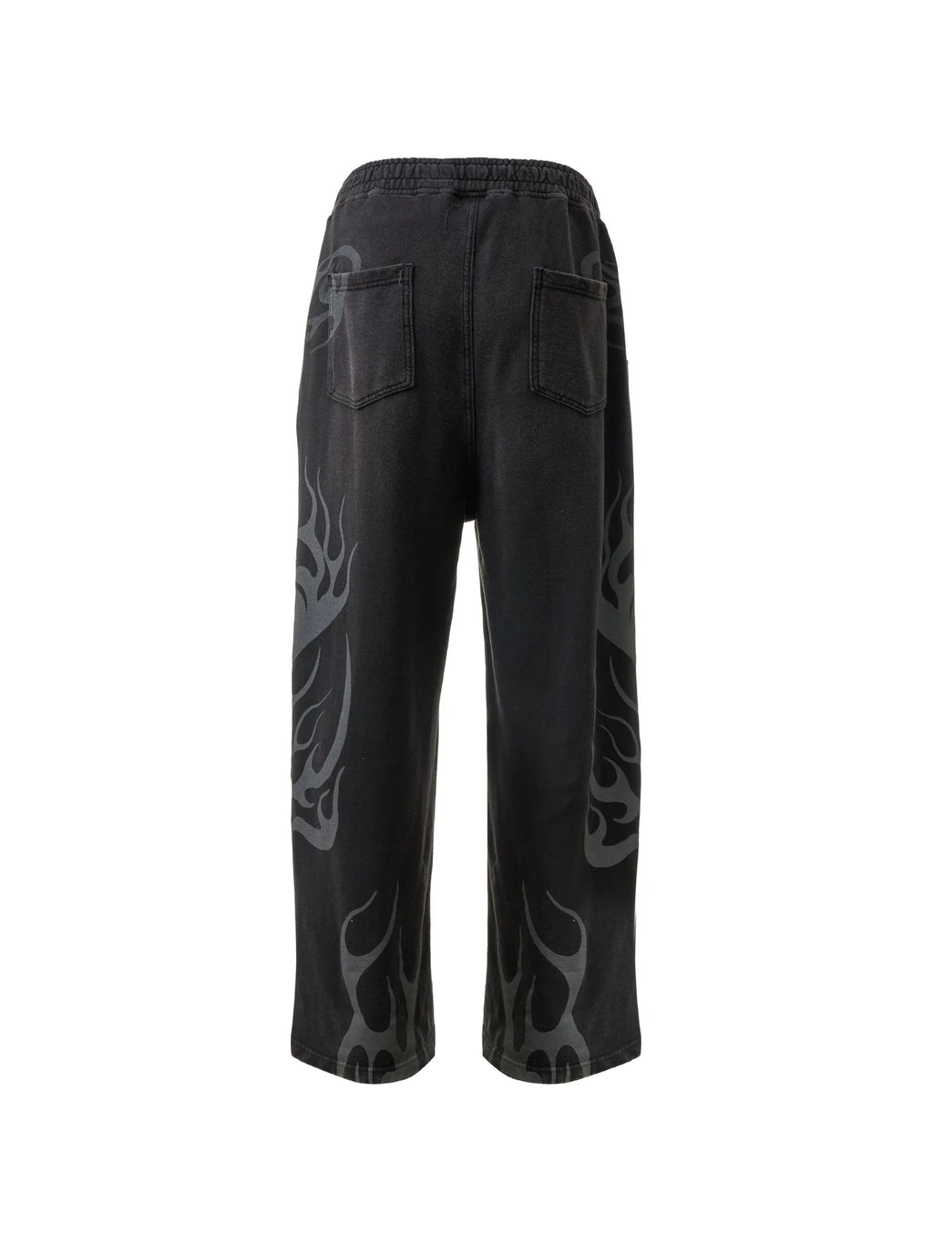 HELLSTAR flame-print track pants