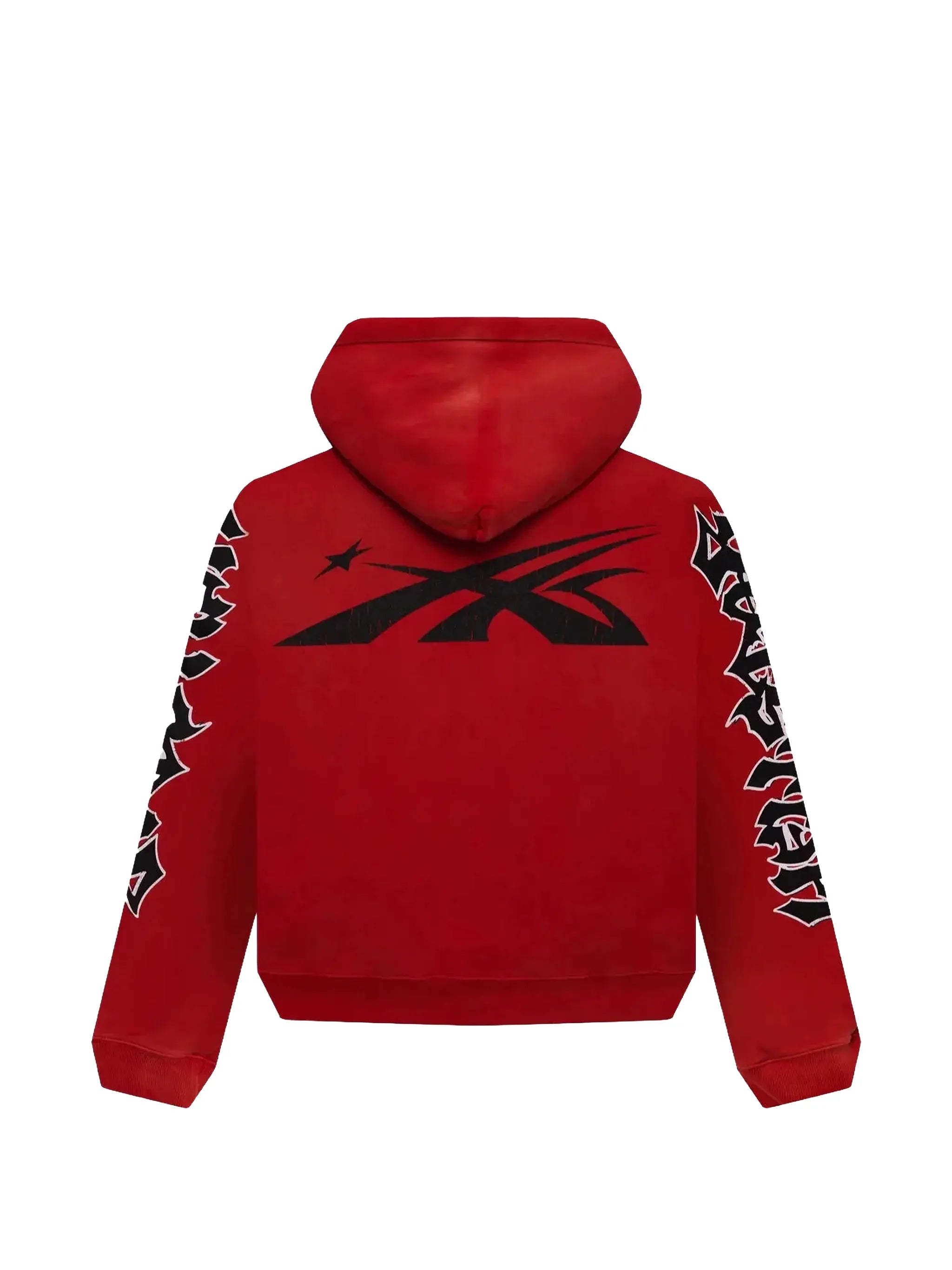 HELLSTAR graphic hooded T-shirt
