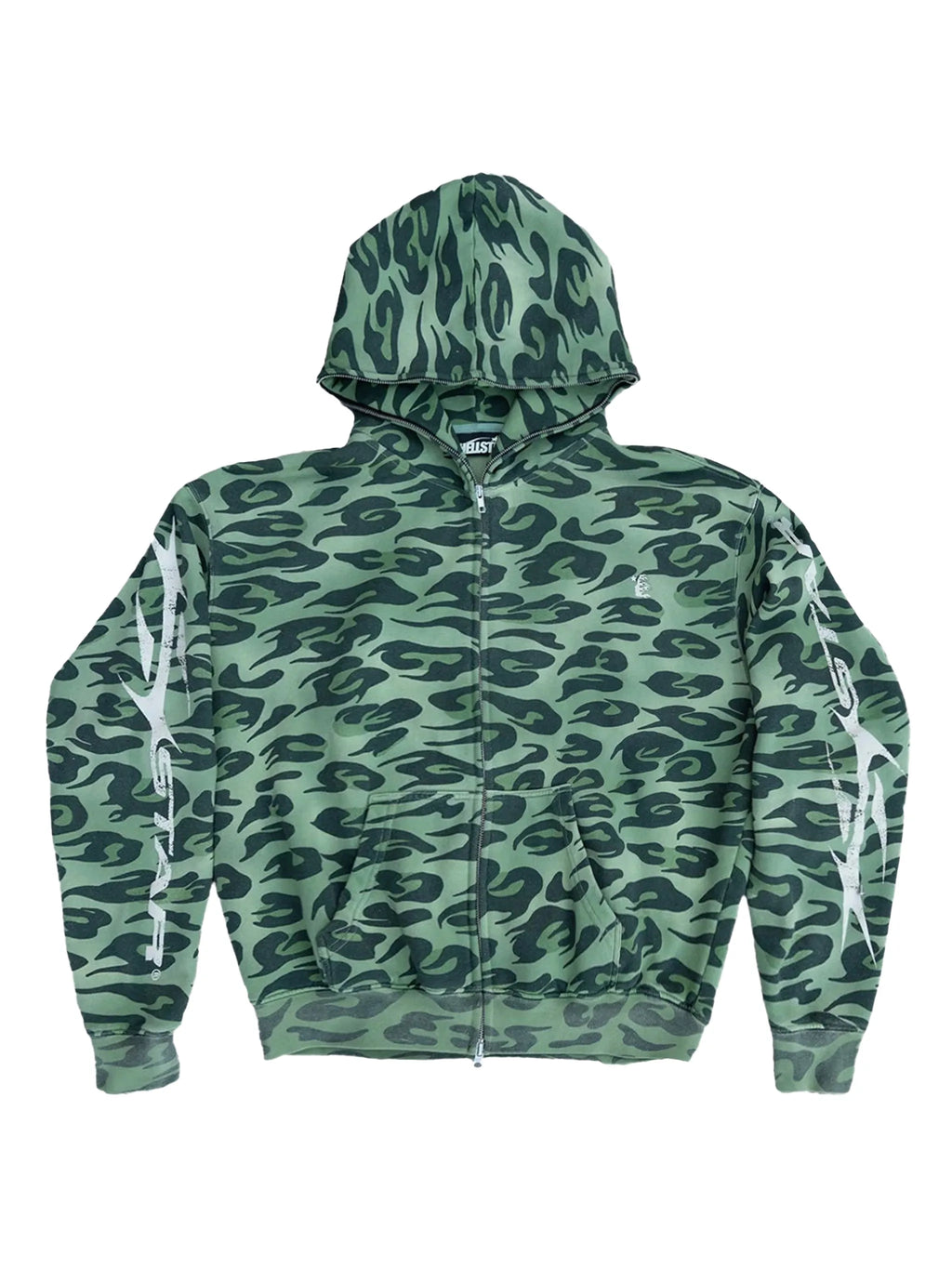 HELLSTAR zip-up hoodie