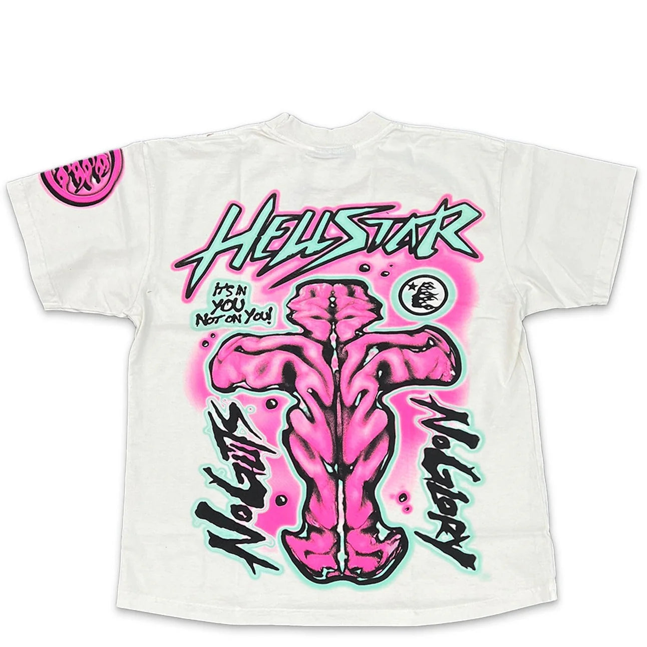 HellStar No Guts No Glory Tee White