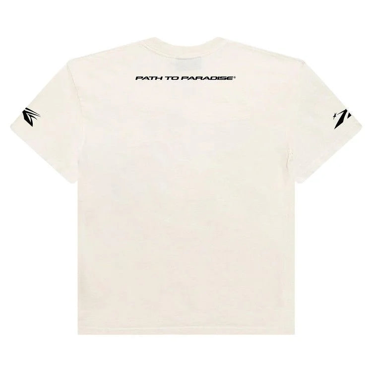 Hellstar White Tshirt Glitter